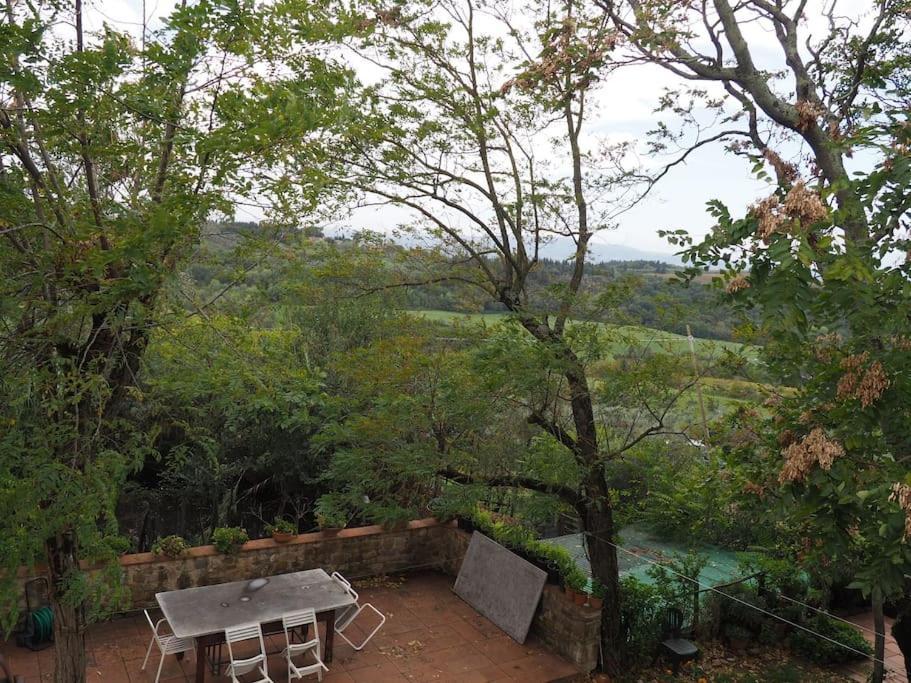 Appartamento Con Vista Panoramica In Chianti San Donnino  Luaran gambar
